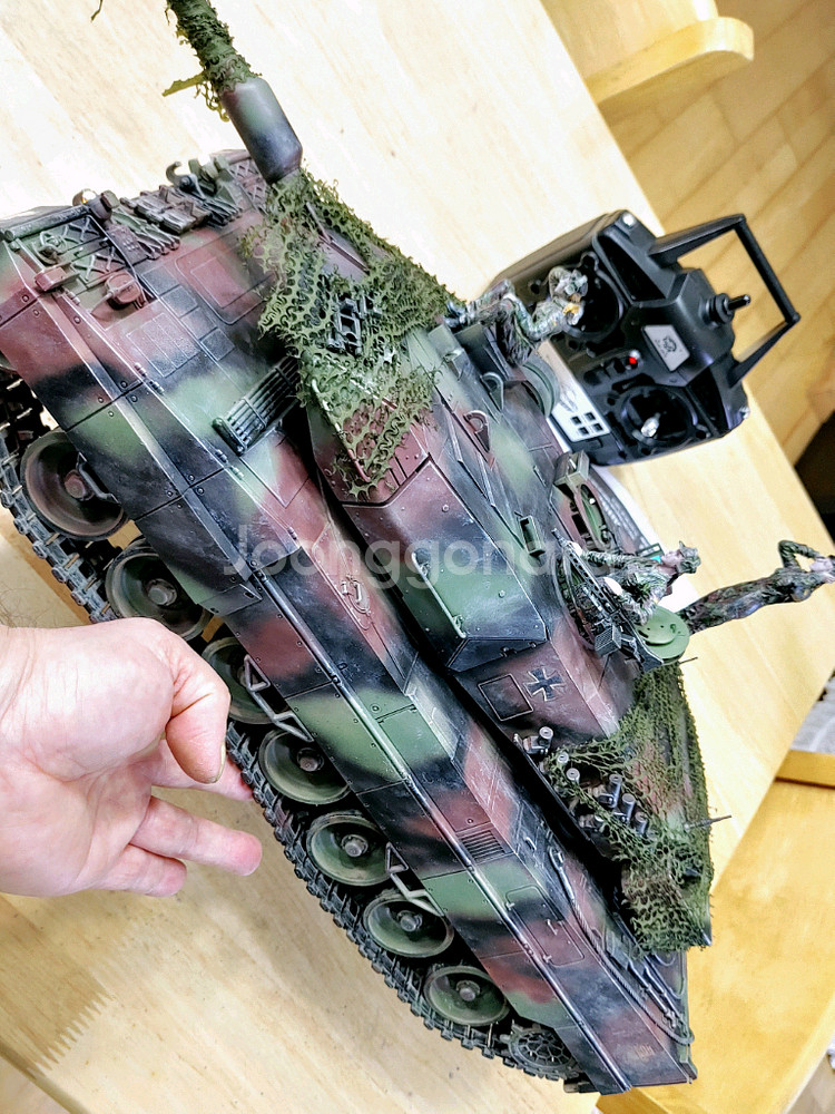 각종교신O헝롱RC카탱크1:16메탈UP레오파드2A6알씨카--9