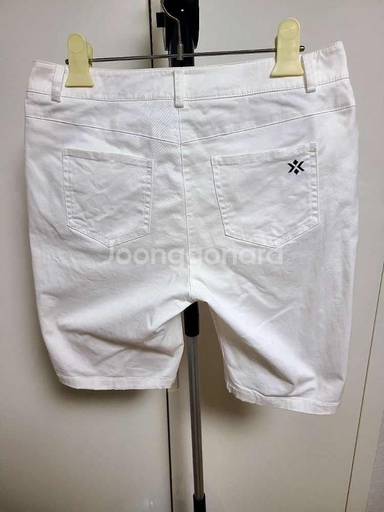 JDX 여성 여름 반바지 색상 화이트 55 사이즈--1