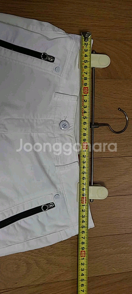 JDX 여성 여름 반바지 색상 화이트 55 사이즈--5