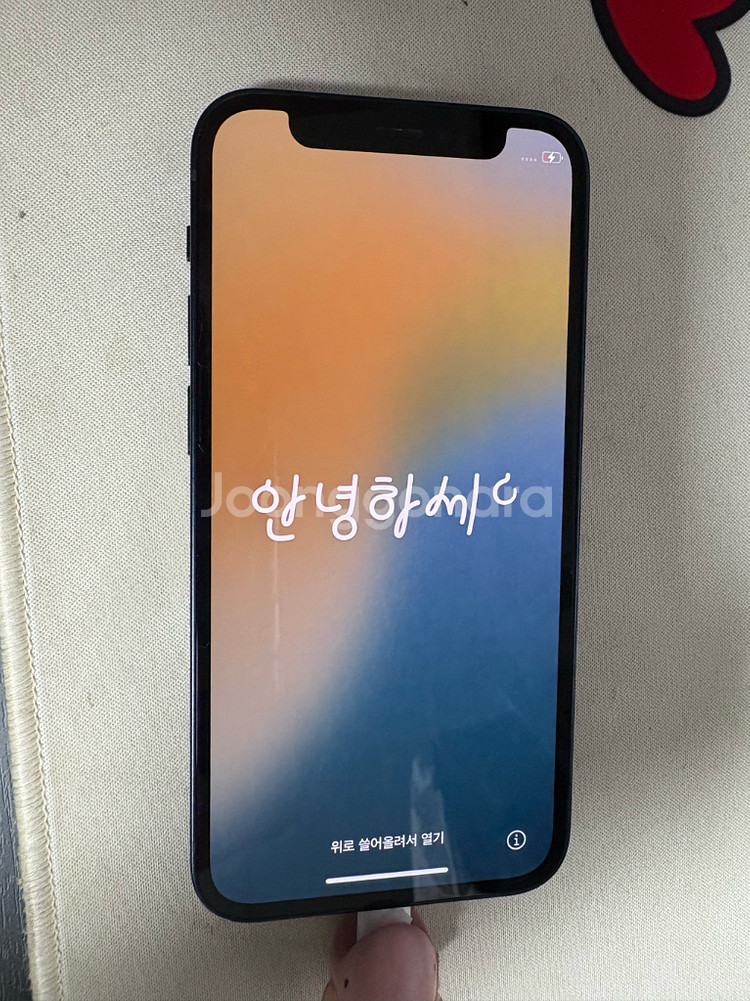 아이폰12 미니 자급제 128 블랙--1