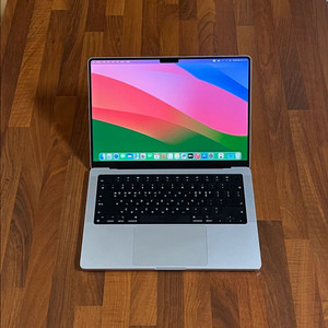 애플 맥북 프로14 M1 8core 14GPU 16GB