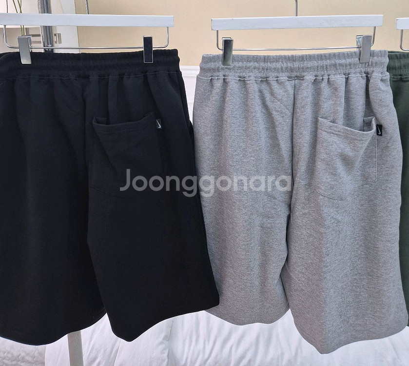 나이키 핀턱 5부 츄리닝팬츠(남녀공용)--3