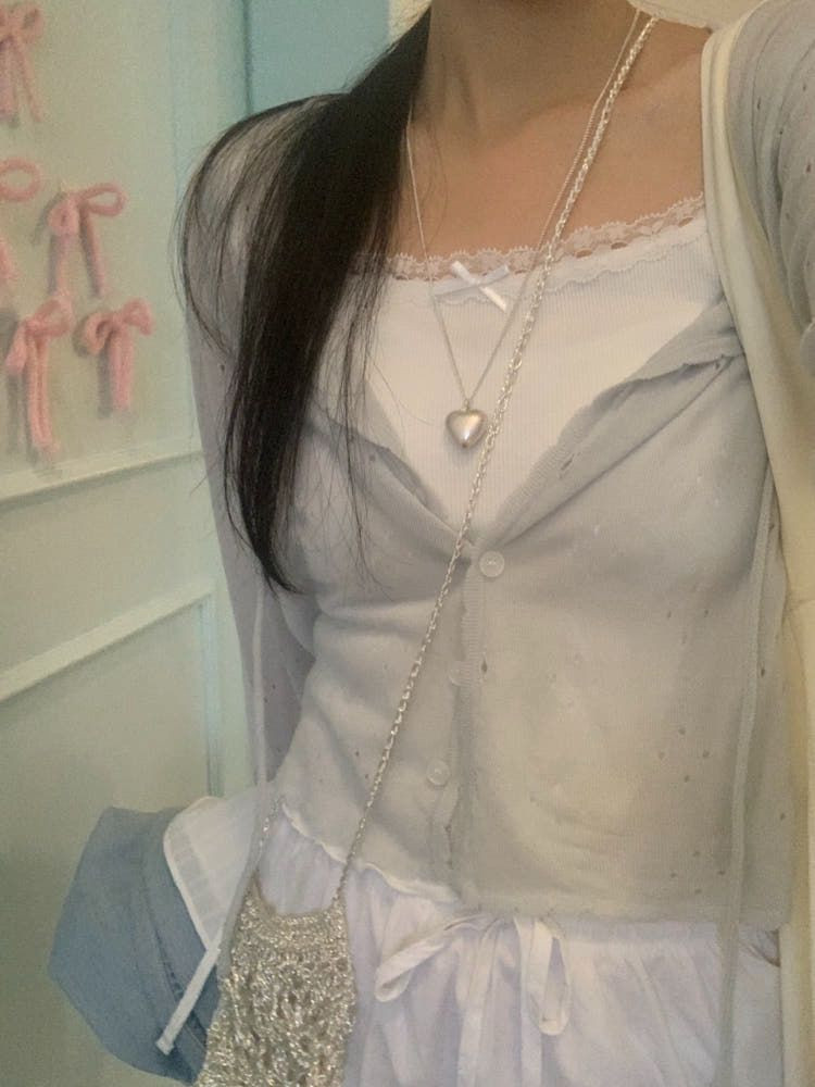 펀칭 가디건 소라그레이--6