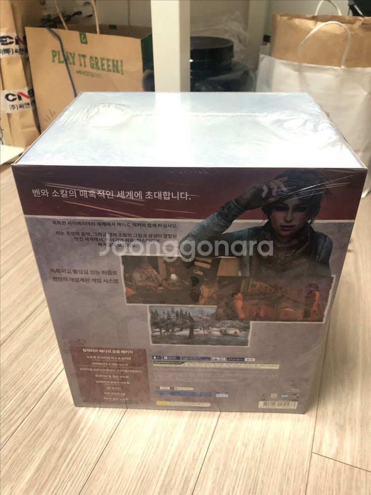 ps4 사이베리아3 콜렉터즈 에디션 신품 미개봉--2