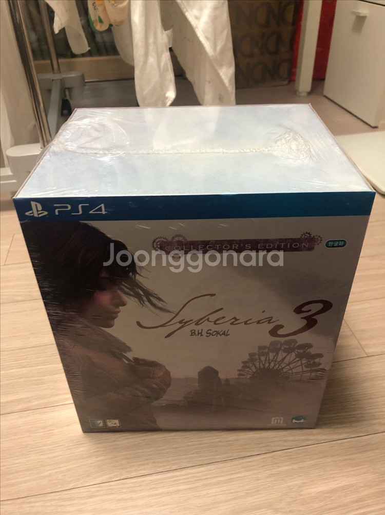 ps4 사이베리아3 콜렉터즈 에디션 신품 미개봉--1