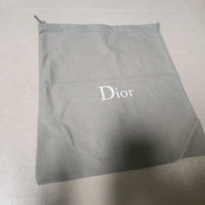 디올 Dior 회색 더스트백 (세로3X가로21