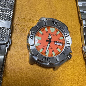 세이코 오렌지 몬스터 구오몬 skx781