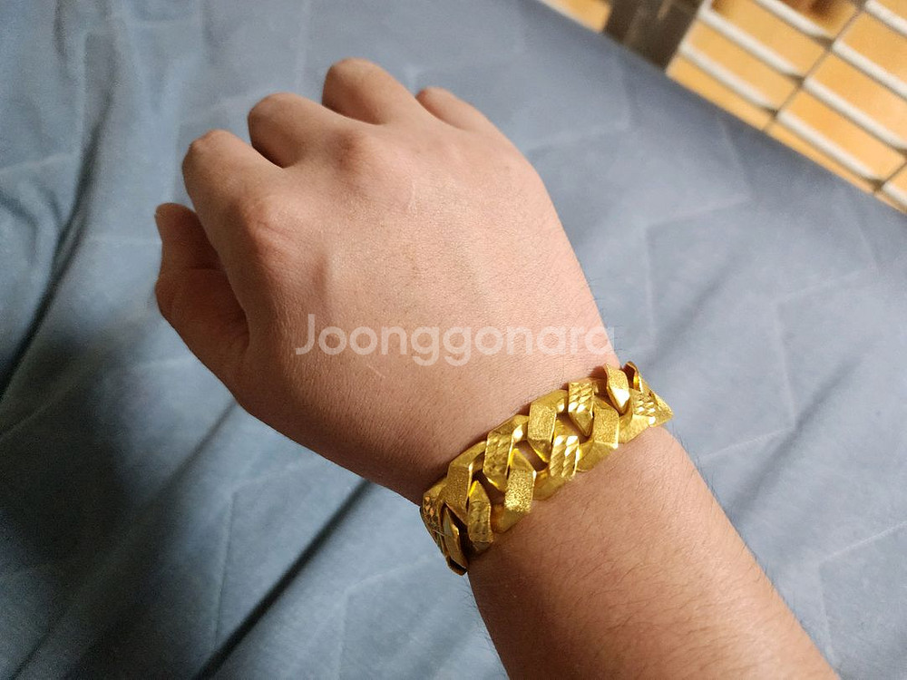 24k 순금 광폭팔찌 ,--3