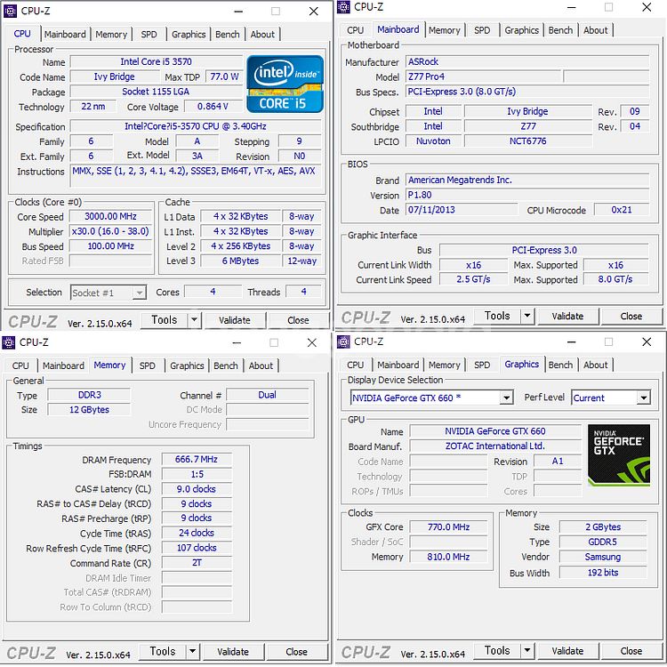 i5-3570 & GTX660 본체 판매--1