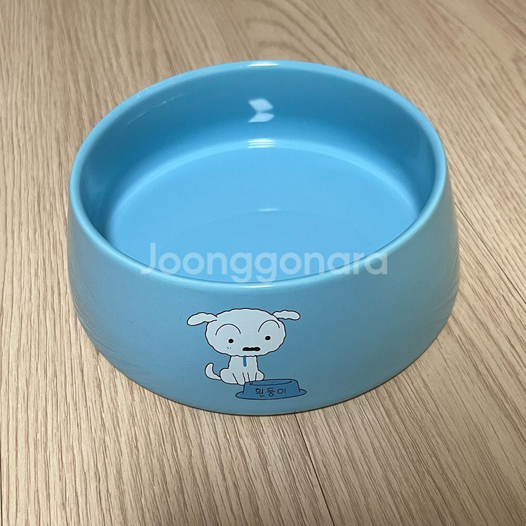 더키월드 흰둥이 밥그릇(택포 가격)--1