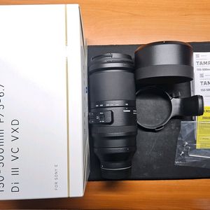 탐론 150-500 소니 E 마운트 렌즈 판매합니다ㅎㅎ