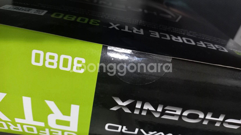 Gainward RTX 3080 LHR 10gb 미개봉--1