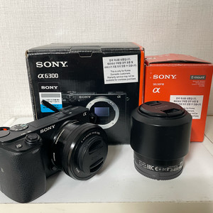 소니 a6300 번들렌즈 + sel50f18 일괄 판매