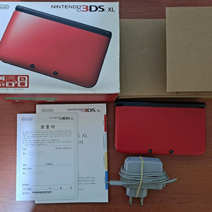 닌텐도 3DS XL 레드X블랙 박스