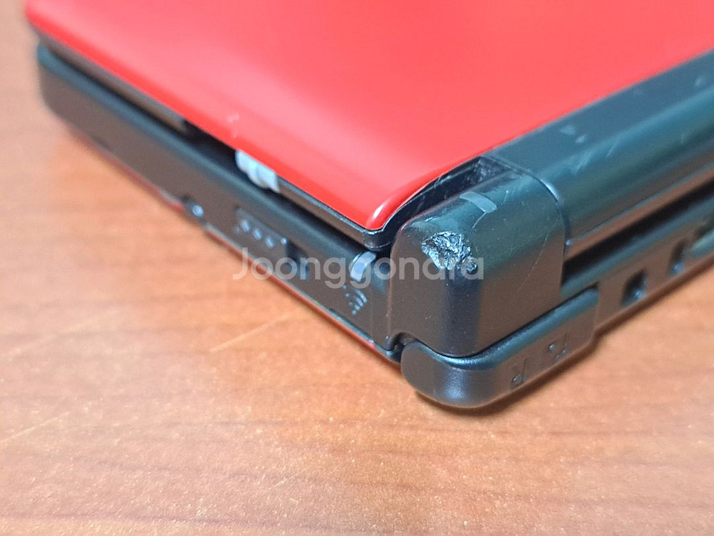 닌텐도 3DS XL 레드X블랙 박스--7