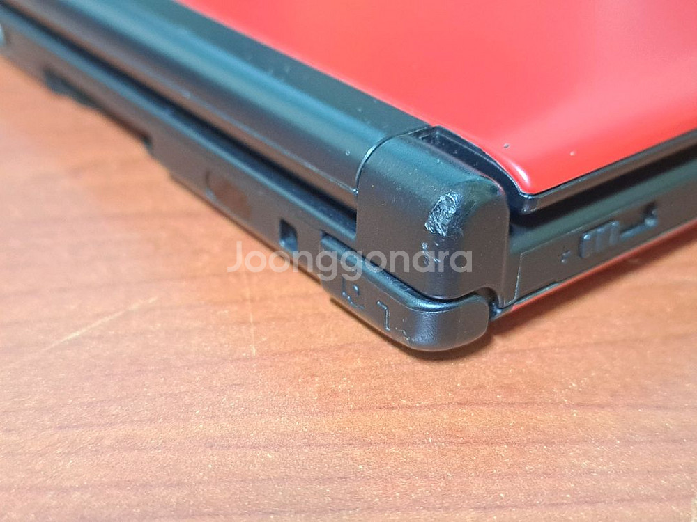 닌텐도 3DS XL 레드X블랙 박스--6