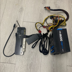 썬더볼트 3/4 egpu + 잘만 500W 팝니다