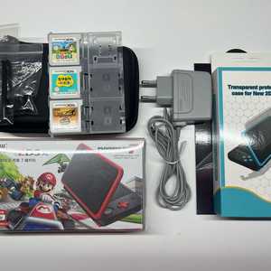 뉴 닌텐도 2ds xl 마리오카트 패키지 S급 튀동숲