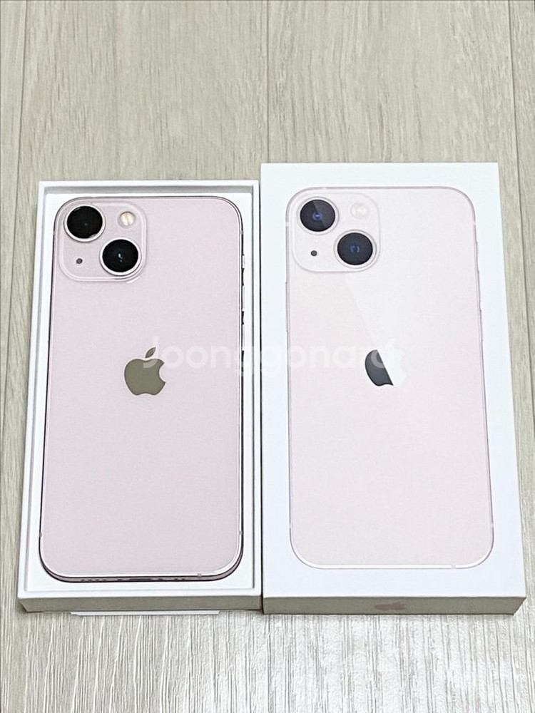 풀박스 아이폰 13 미니 핑크 128GB 네트워크고장--1