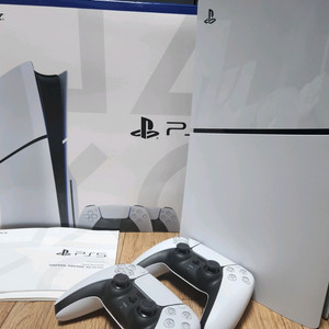 ps5 플스5 슬림디스크 팔아요 듀얼센스2개