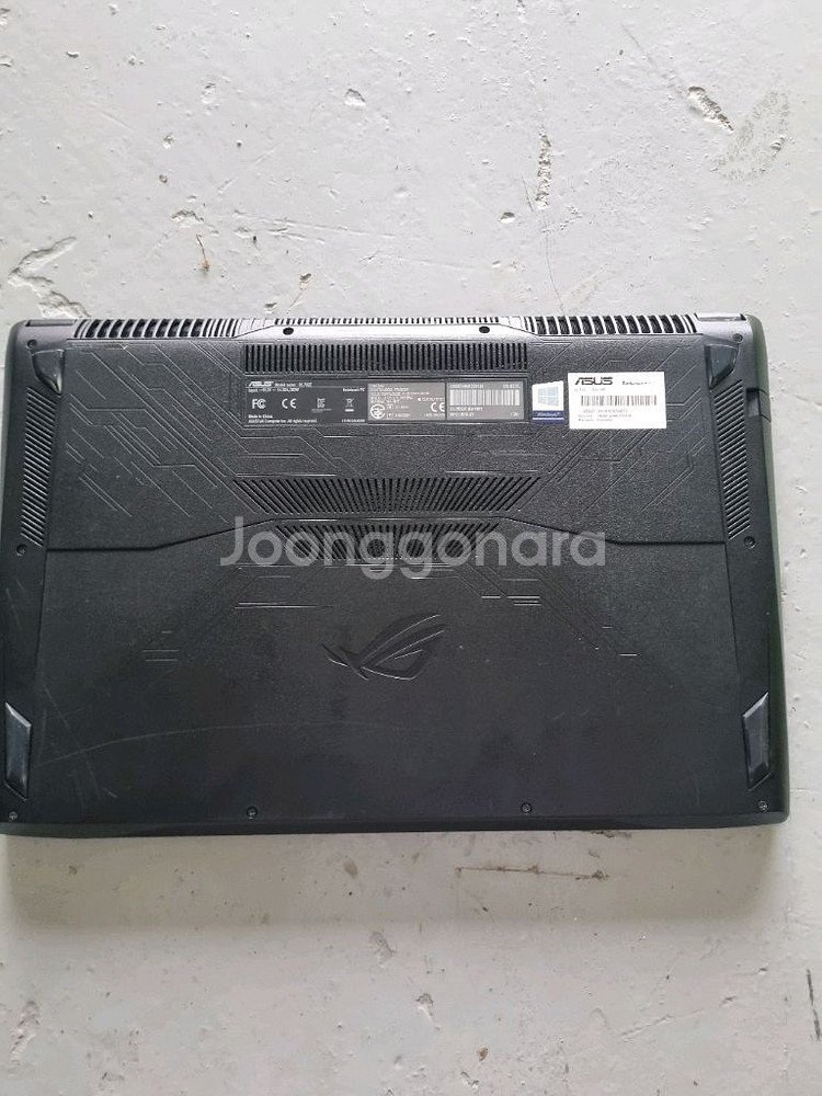 게이밍노트북 아수스 gl702zc 라이젠,램32gb--1
