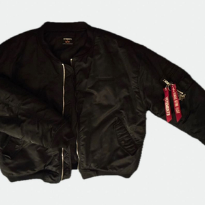 18FW) 베트멍X알파인더스트리 MA-1 블랙 봄버