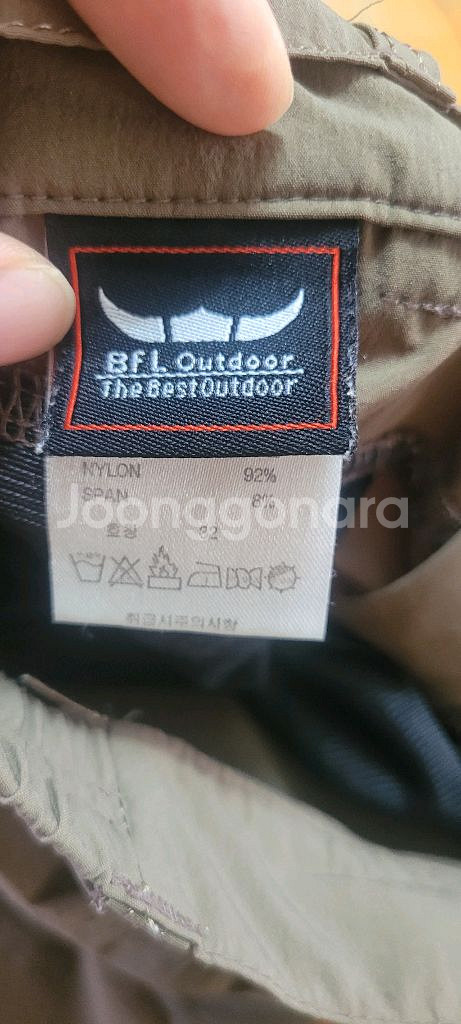(남성32~33인치) 버팔로 칠부바지--6