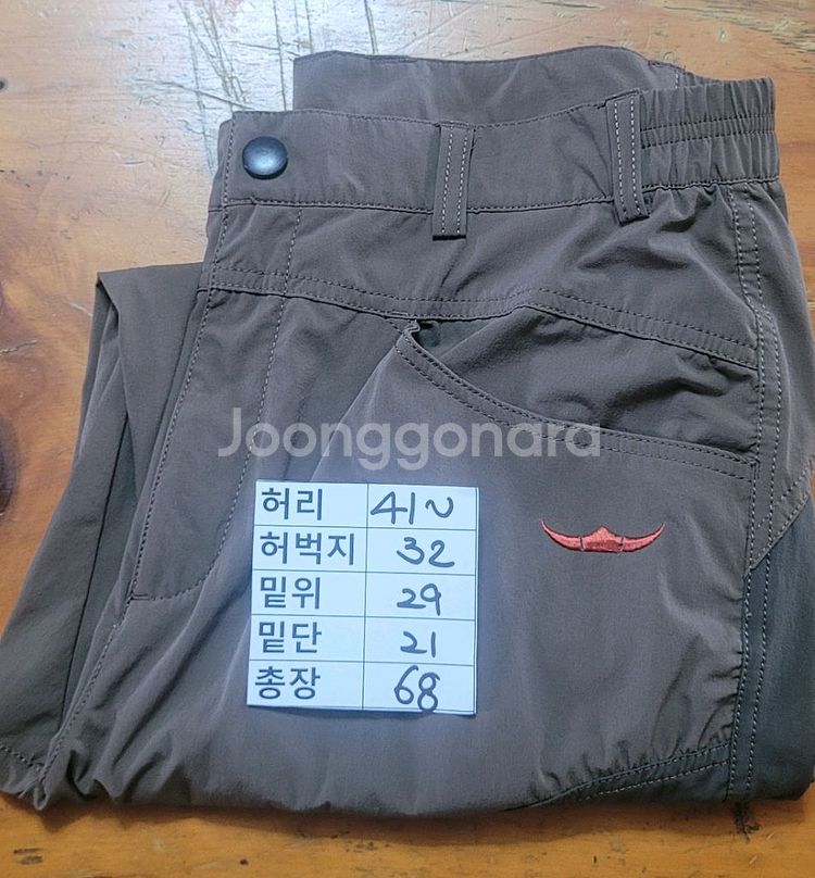 (남성32~33인치) 버팔로 칠부바지--7