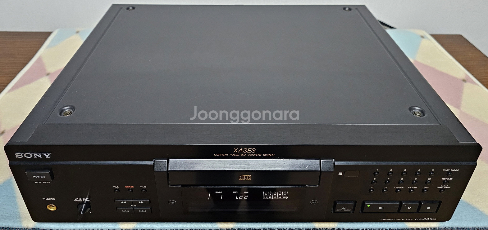 소니 CD 플래이어 CDP-XA3ES--2