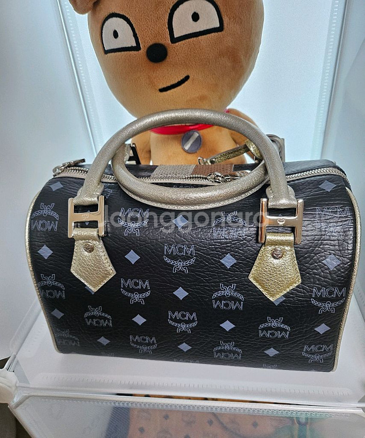 엠씨엠 비세토스 토트백 여성가방 보스턴백 MCM 정품--2