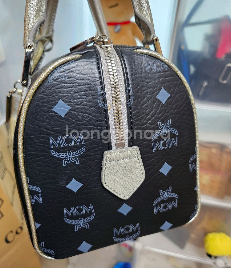 엠씨엠 비세토스 토트백 여성가방 보스턴백 MCM 정품--4