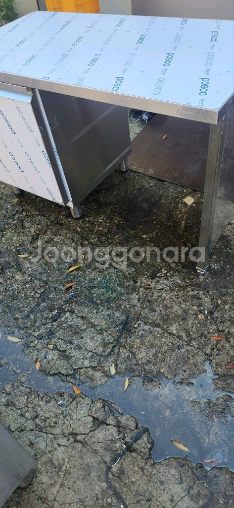 스텐 수납장/작업대/테이블/작업대(미사용품)--5