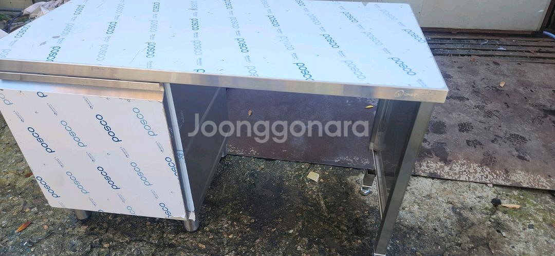 스텐 수납장/작업대/테이블/작업대(미사용품)--6