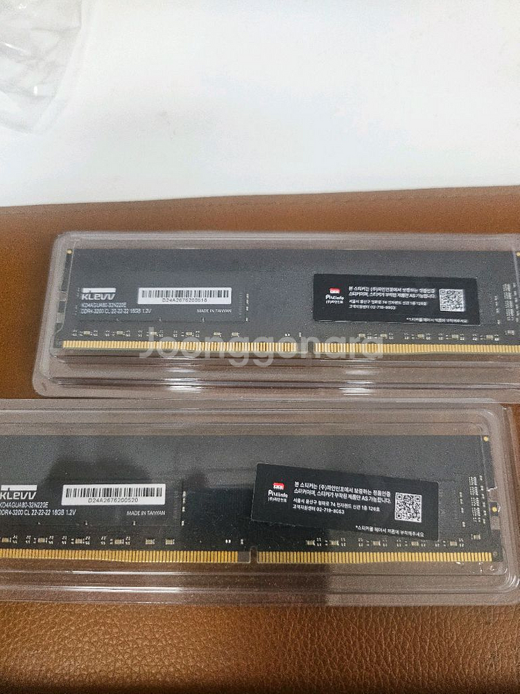 에센코어 KLEVV DDR4 3200 16GB 램--1