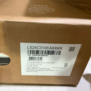 삼성 24인치 모니터 LS24C310EAKXKR