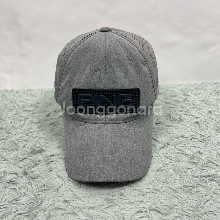 PING 핑골프 와펜로고 모자--0