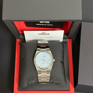 티쏘 PRX 파워매틱 80 아이스블루 40mm