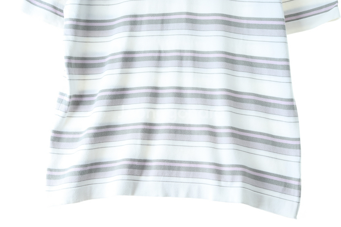 (L-XL) 라코스테 반팔 카라 티셔츠 스트라이프--2