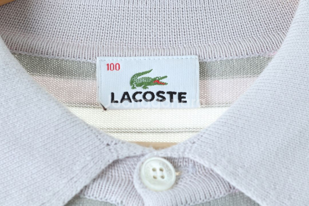 (L-XL) 라코스테 반팔 카라 티셔츠 스트라이프--4