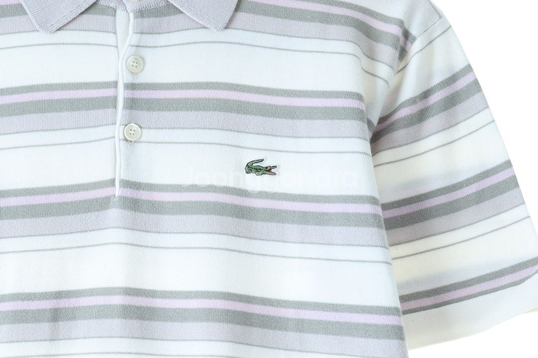 (L-XL) 라코스테 반팔 카라 티셔츠 스트라이프--5