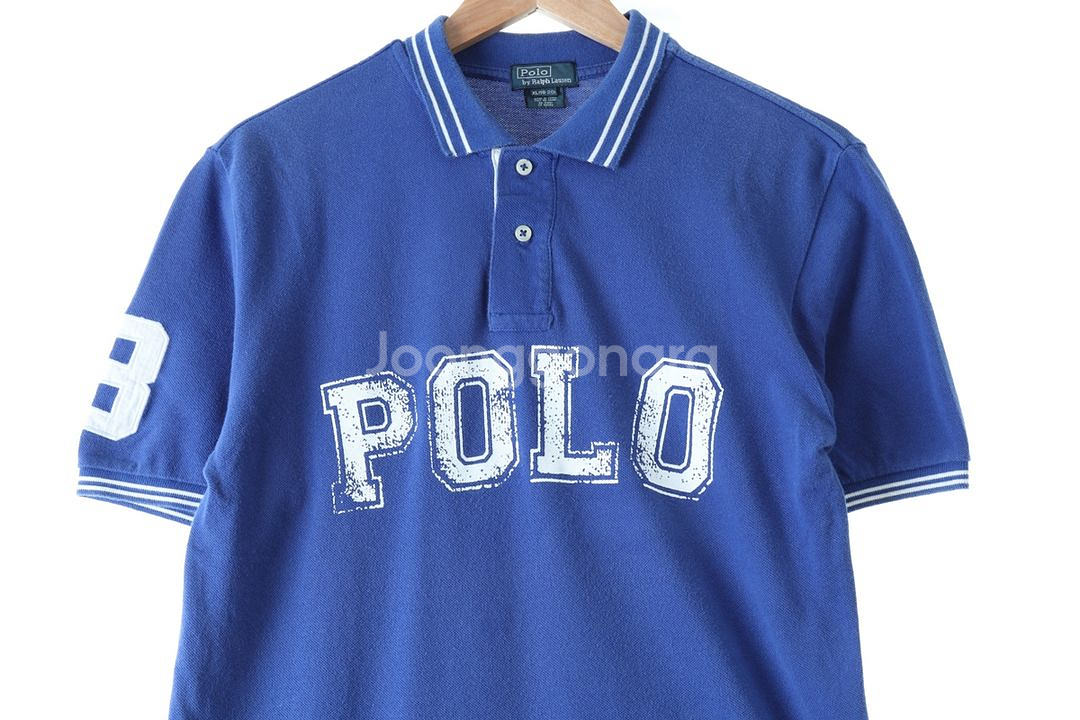 (L-XL) 폴로 랄프로렌 반팔 카라 티셔츠 빅로고--1