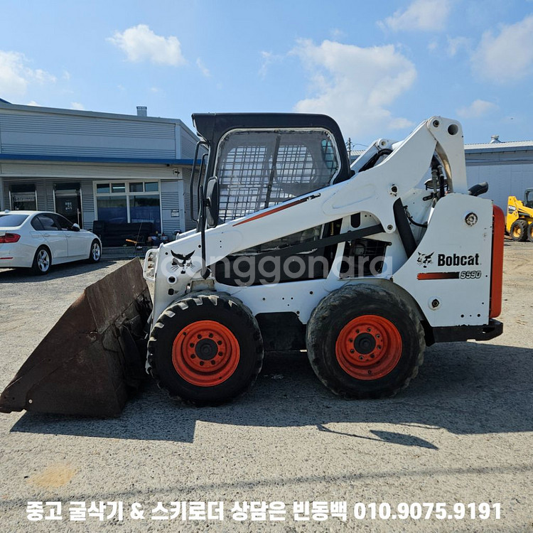 밥캣 S590 68마력 중고 스키드로더 매입 매매--5