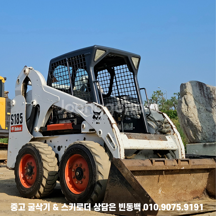 밥캣 S185 54마력 중고 스키드로더 매입 매매--4