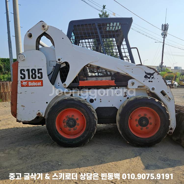 밥캣 S185 54마력 중고 스키드로더 매입 매매--5