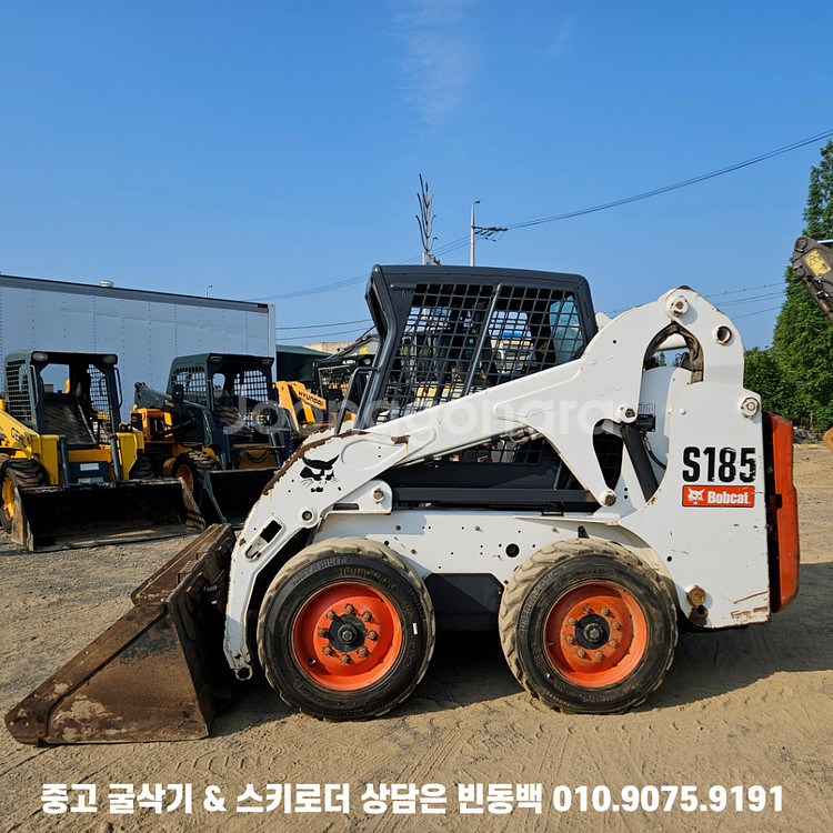 밥캣 S185 54마력 중고 스키드로더 매입 매매--6