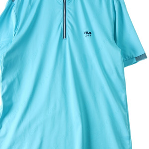 (L-XL) 휠라 반팔 카라 티셔츠 기능성 운동 박시