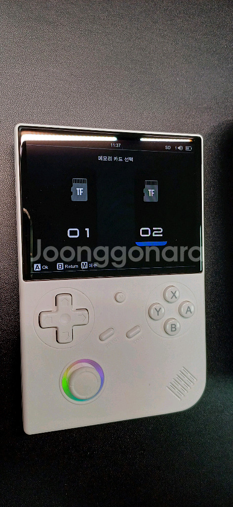 Anbernic RG40XXV 게임기 + 128 한방팩--0
