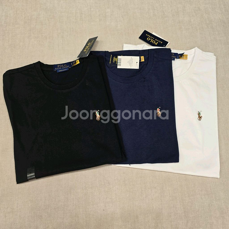 폴로 랄프로렌 멀티포니 반팔티--3