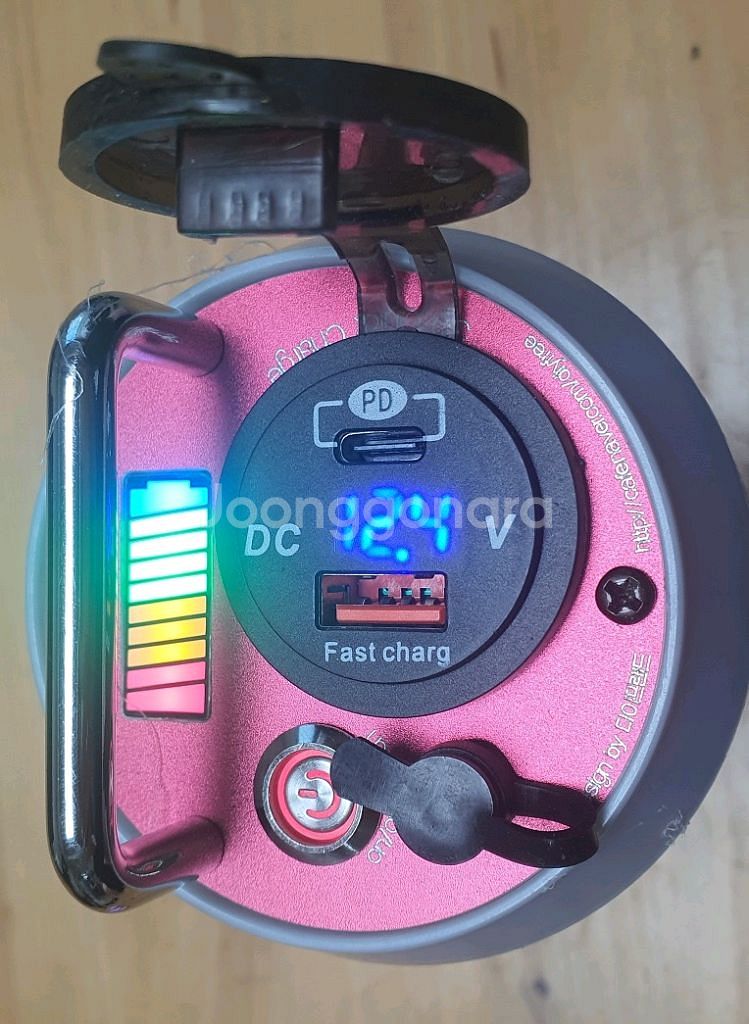 캠핑 갬성 맥주캔 파워뱅크 맥뱅(12.6V 12A)--1