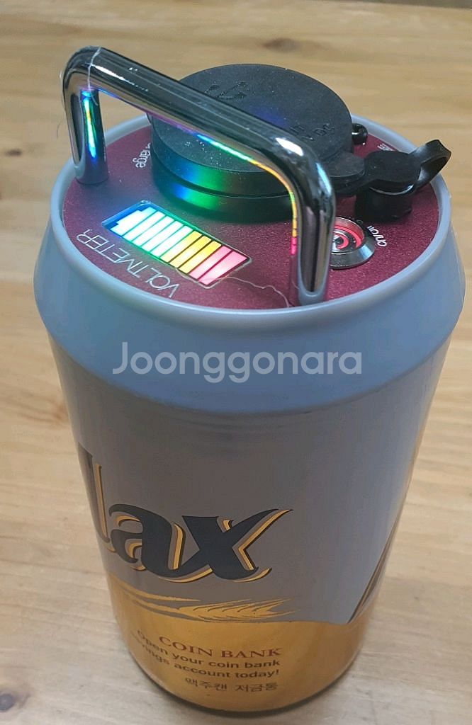 캠핑 갬성 맥주캔 파워뱅크 맥뱅(12.6V 12A)--0